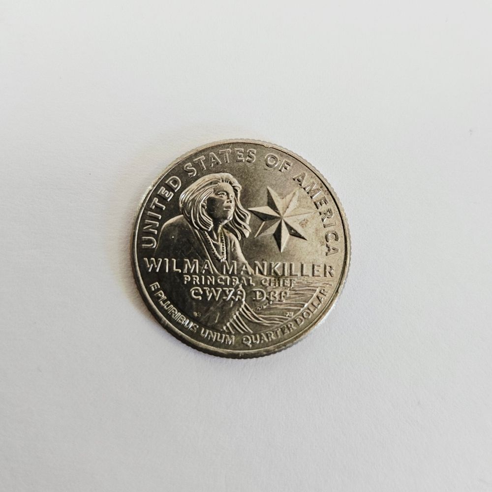Wilma Mankiller 2022-P Commemorative American Women Series Collectible Quarter